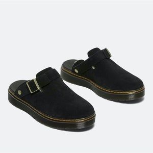 Doc Martens Carlson Mules. Never worn. Sherpa lined. Size 7.